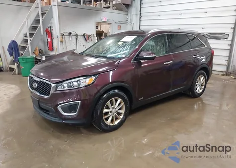 2016 Kia Sorento Lx/L from USA, damaged, VIN 5XYPGDA30GG067583